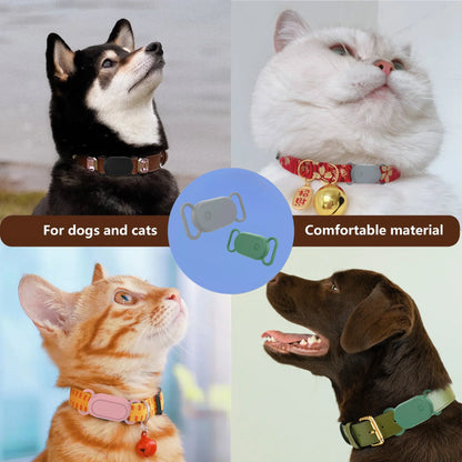 Samsung Galaxy SmartTag2 Waterproof Silicone Case – Protective Dog & Cat Collar Holder Cover