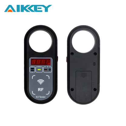 AIKKEY K3 Remote Key Frequency Tester - Portable 100–999MHz ASK/FSK Signal Detector for Automotive Key Testing