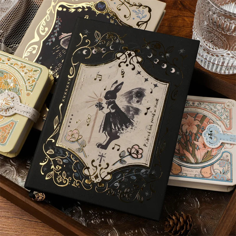 A5 Gothic Magnetic Buckle Notebook – Retro Art Creative Hand Ledger Journal Gift