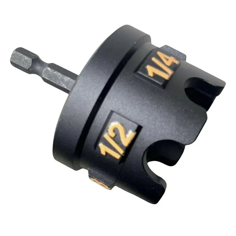 Threaded Rod Zipper Drill Adapter - Quick-Release Nut Socket Wrench Tool