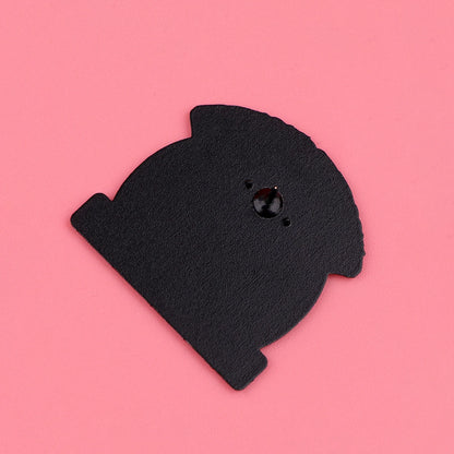 Funny Cat Enamel Pin – Cute Animal Brooch Lapel Badge for Men Women Backpack Clothing Accessories Gift