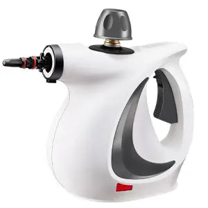 Portable Handheld Steam Cleaner – Large Capacity with 11 Piece Accessory Set for Floor, Car, Carpet & Window Cleaning