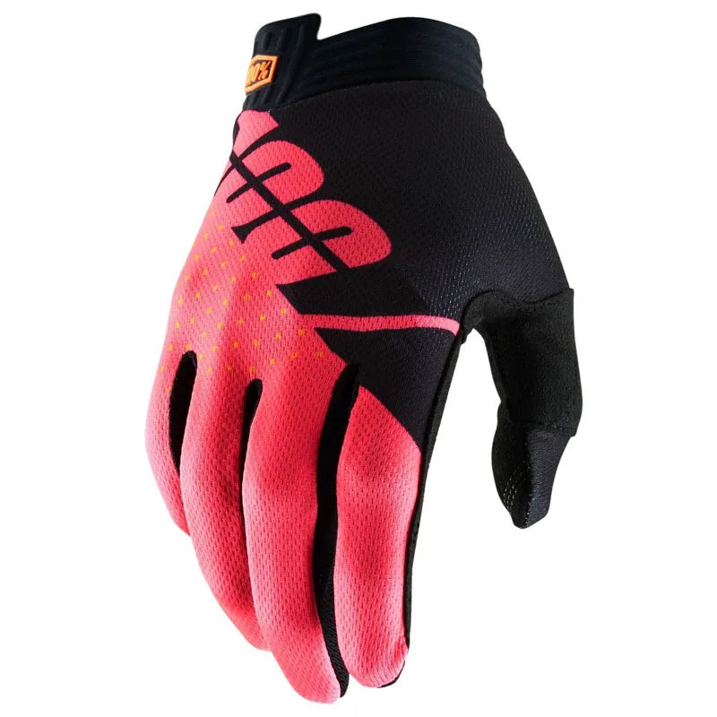 JET Full-Finger MTB Cycling Gloves - Breathable Touchscreen Motocross, BMX & Mountain Bike Riding Gloves