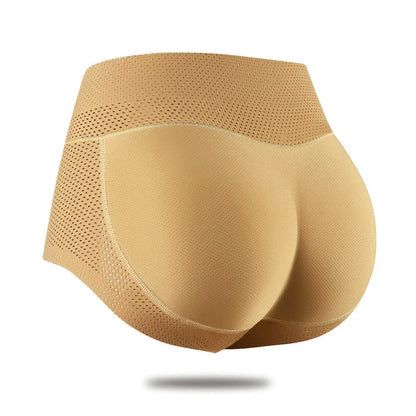 Women’s Padded Butt Lifter Underwear – Mid-Waist Hip Enhancer Body Shaper Panties