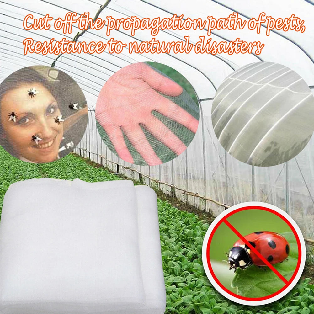 Ultra Fine Garden Netting – Insect Protection Cover for Plants, Trees & Vegetables, Pest Control Net