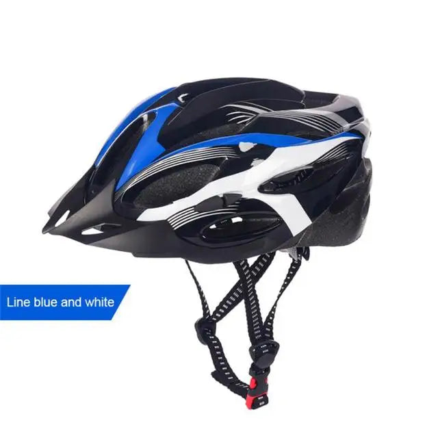 Carbon Fiber Texture MTB Helmet – Adult Mountain Bike & Cycling Safety Cap, EPS Foam Motorcycle Hat for Men & Women