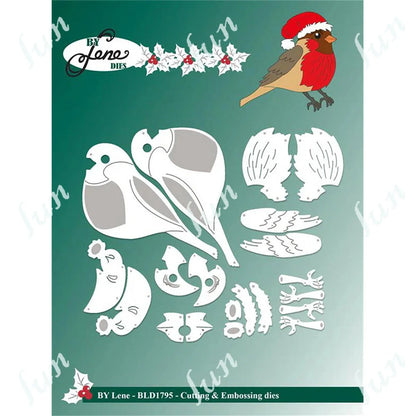 Tall Elf Metal Cutting Dies – Pine Cone Gnome Scrapbooking, Mailbox Craft Supplies for DIY Photo Albums