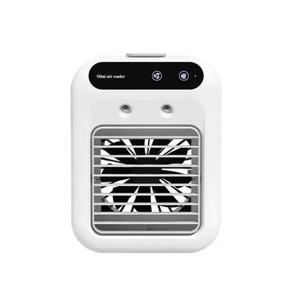 Portable Desktop Air Cooler - Mini Spray Humidifying Fan for Home, Dorm & Office Cooling