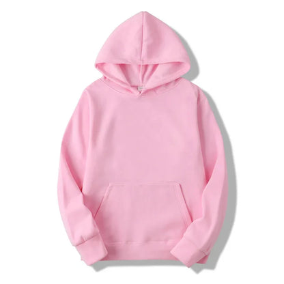 Fashion Men's & Women's Hoodies – Casual Solid Color Sweatshirts for Spring, Autumn, Winter