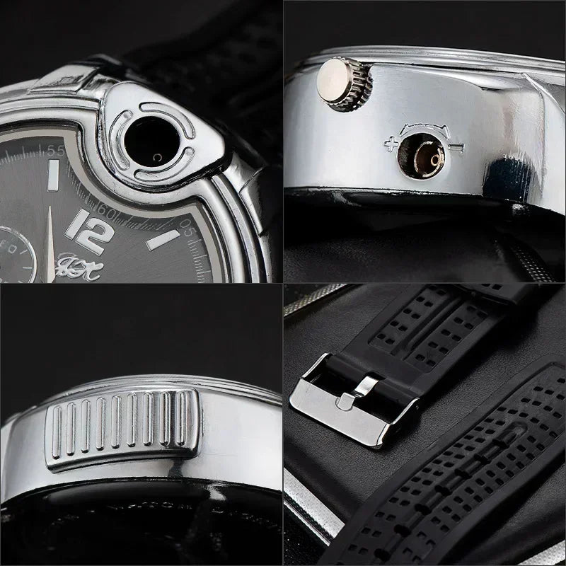 2025 Outdoor Metal Gas Lighter – Windproof Portable Inflatable Flame Lighter, Cool Fashion Gift for Smoking