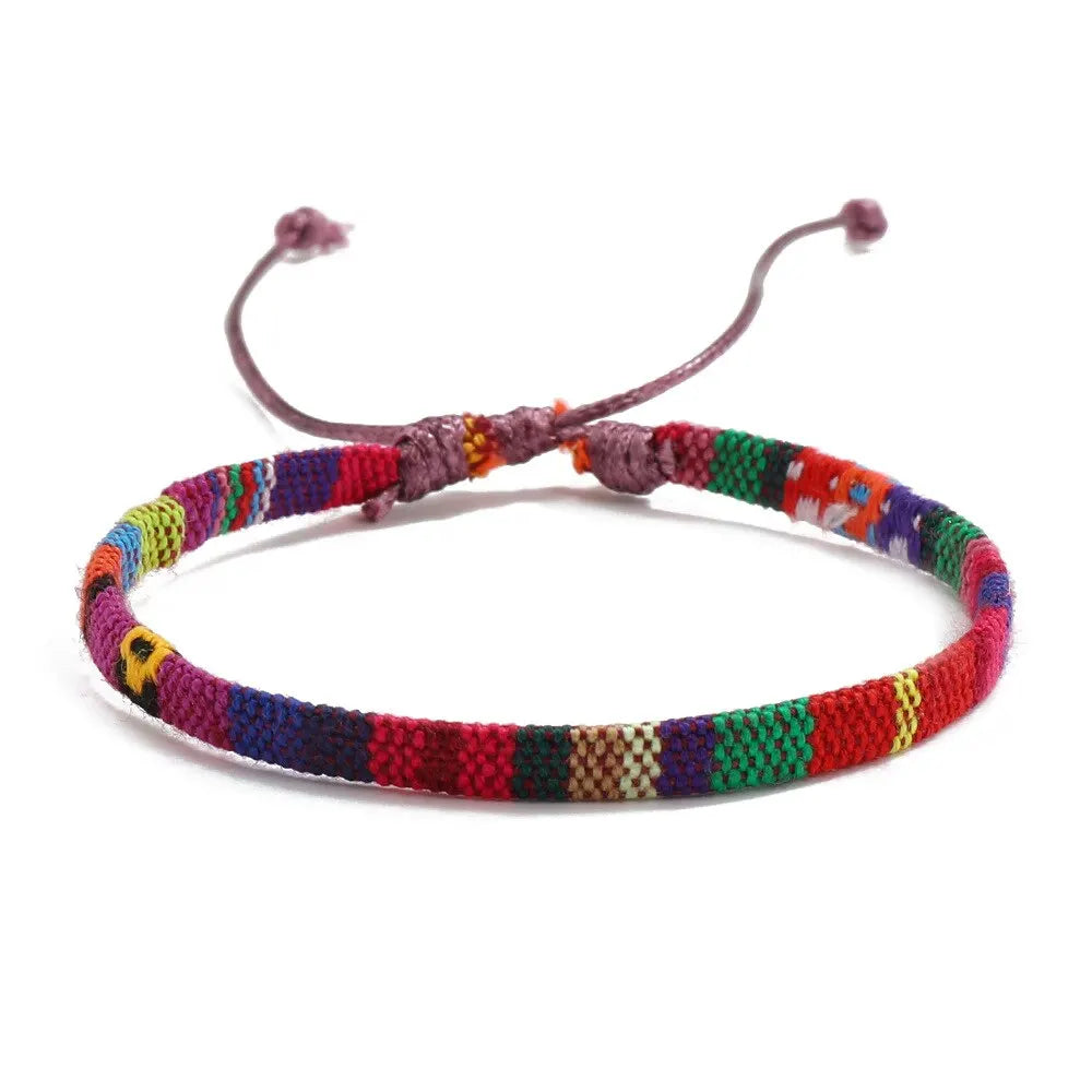 Handmade Boho Surfer Beach Bracelet Set: 12 Braided Summer Bracelets for Men & Women - Festival Jewelry