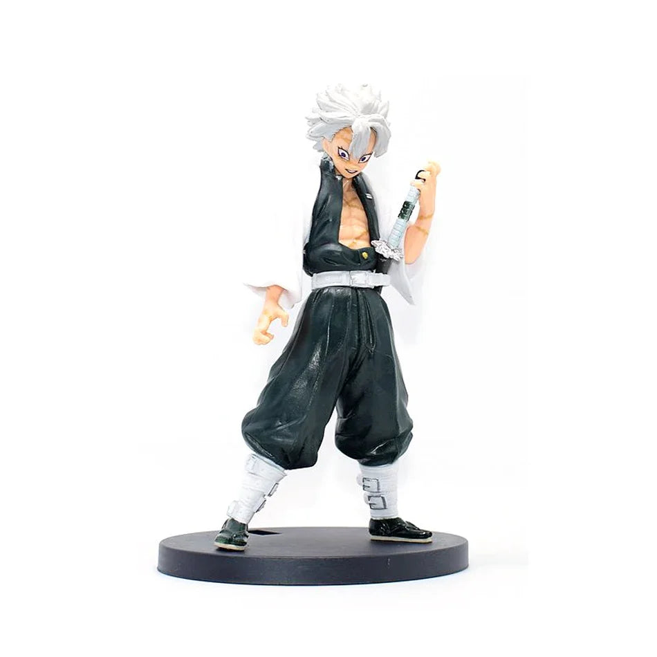 Anime Demon Slayer Kimetsu No Yaiba Action Figures – Tanjirou, Nezuko, Zenitsu & Inosuke PVC Model Toys