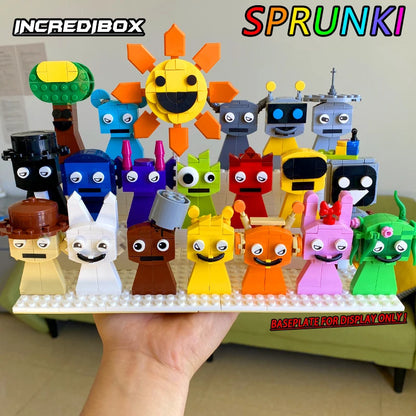 New Moc Incredibox Sprunki Building Blocks Toy – Horror Anime Music Game Gift for Birthday & Christmas   2/2