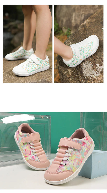Children's Wide Barefoot Shoes – Anti-Slip Sports & Casual Shoes for Boys and Girls