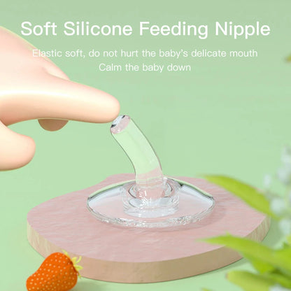 5ml Baby Medicine Feeder Syringe - Silicone Pacifier Dispenser for Infant Liquid Medicine and Feeding