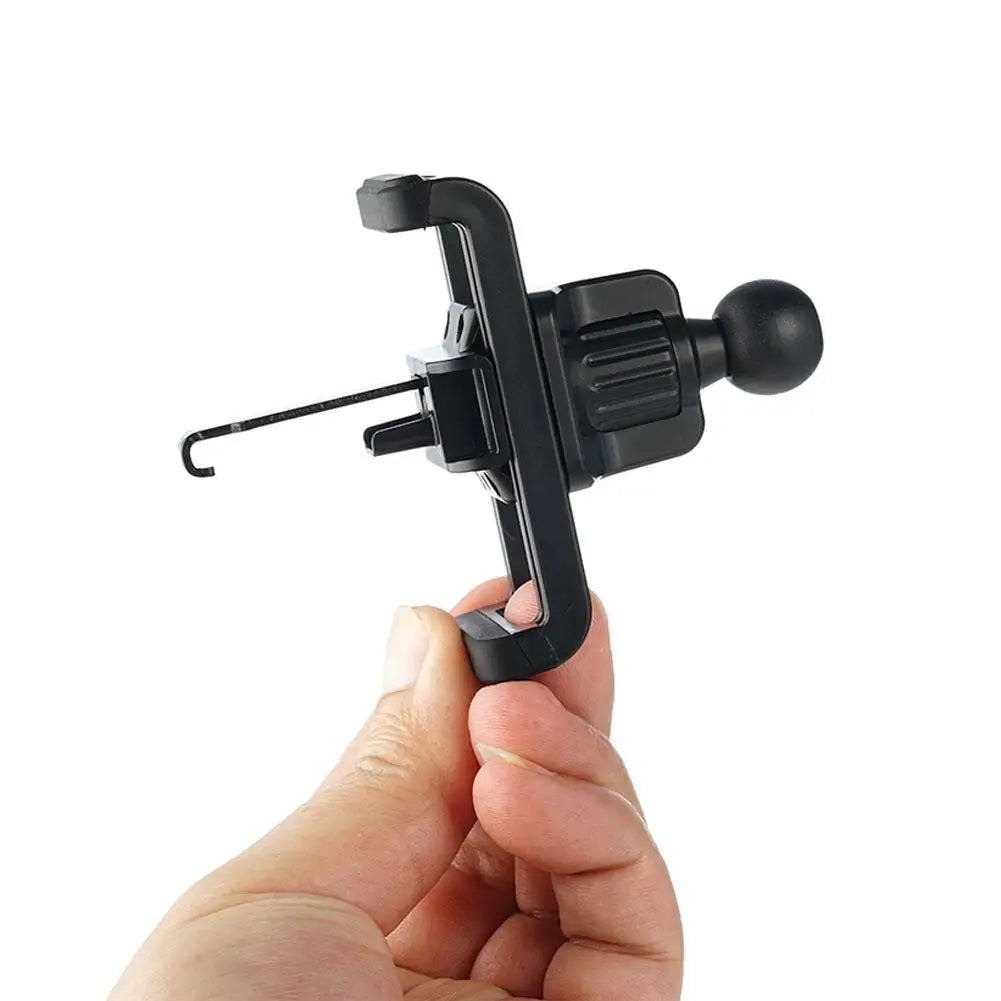 Universal Car Air Vent Phone Holder - 17mm Ball Head Clip Mount GPS Navigation Bracket Accessory