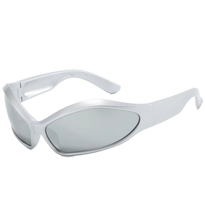 Y2K Punk Sunglasses - Special-Shaped UV400 Windproof Goggles for Men and Women, Cycling and Party Eyewear