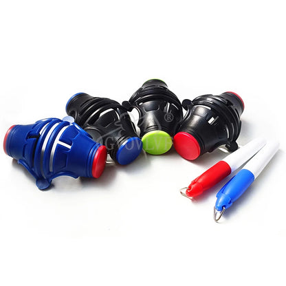 New Golf Ball Markers: 360-Degree and 180-Degree Line Drawing Alignment Tool Kit for Golfers - Golf Ball Line Drawing Marker