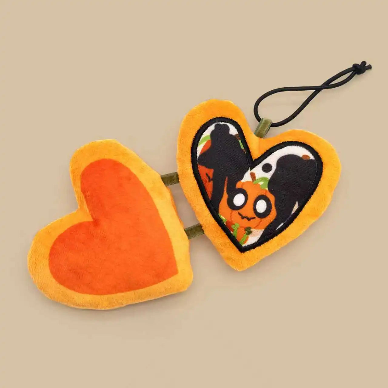 Dandy's World Halloween Plush Toy – Pumpkin Gourdy & White Bones Ribecca Eclipse, Soft Stuffed Toy for Kids & Game Fans Gift