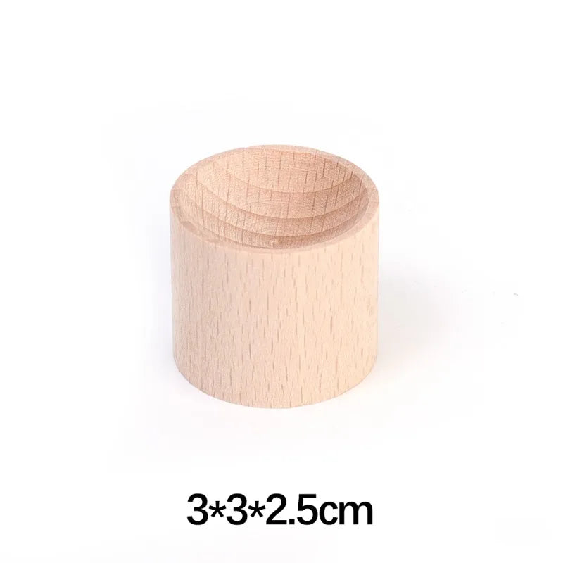 1/5PCS Mini Wooden Essential Oil Diffuser – Aromatherapy Fragrance Diffuser for Home, Office, Car, Bedroom, and Living Room