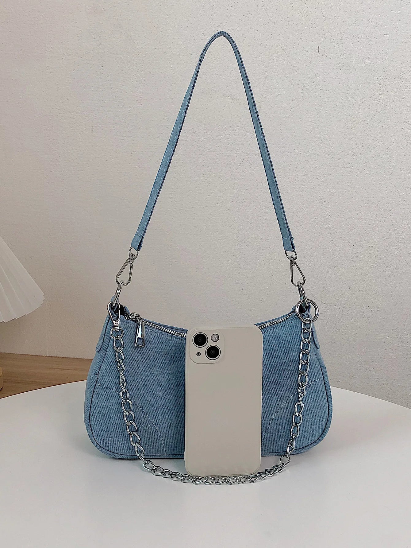 Small Design Jeans Cross-Shoulder Bag – Women's New Canvas Shoulder Bag