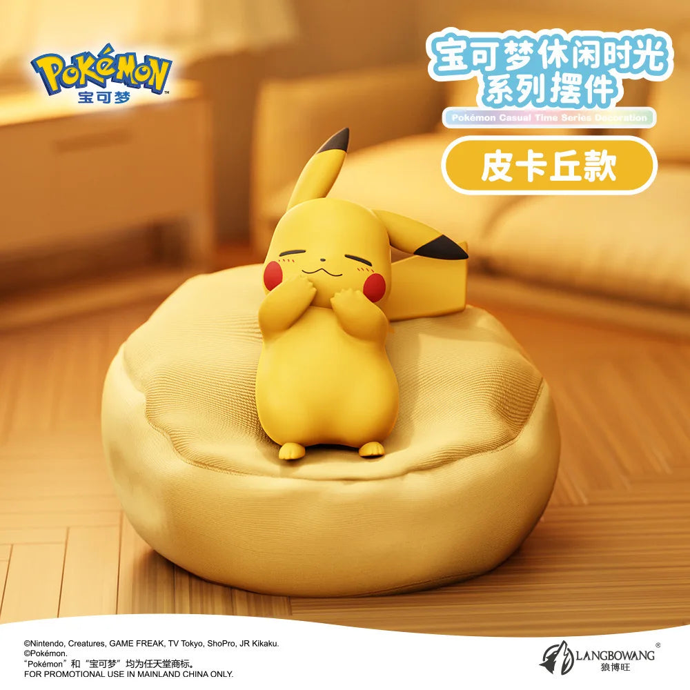 6 Styles Pokémon Starry Dream Series Figures — Pikachu, Meowth, Rowlet, Charmander, Gible Action Toys & Collectible Gifts