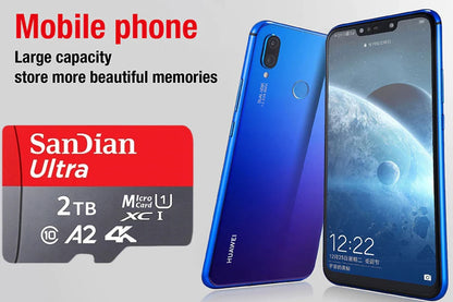 SanDian High-Speed SD & Micro SD Card – 256GB, 512GB, 1TB, 2TB Memory for Phone, Drone & Devices