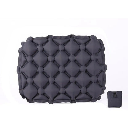 Foldable Inflatable Seat Cushion Moisture-Proof Lightweight Camping Chair Mat Water-Resistant Portable Space-Saving Car & Outdoor Seat Pad