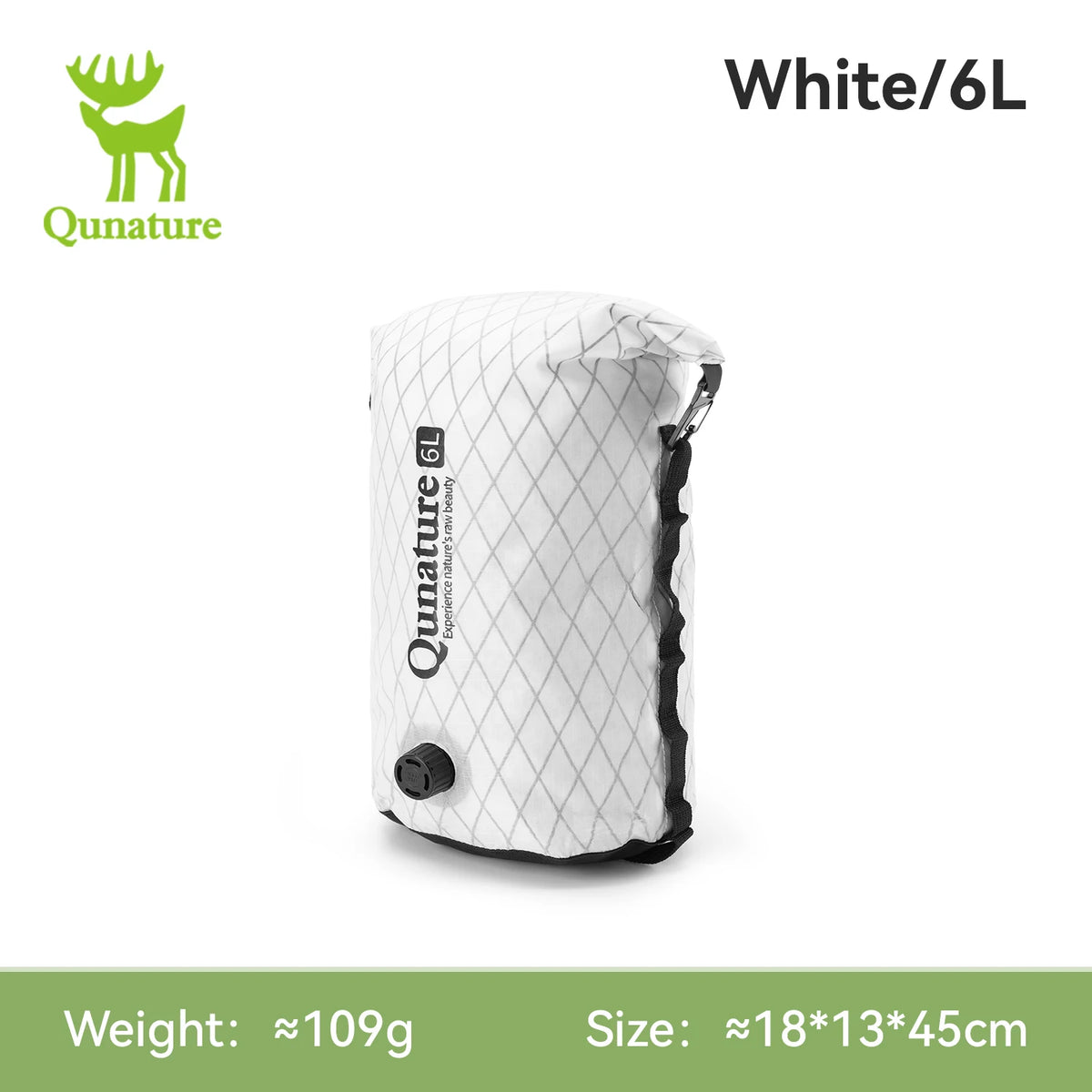 Qunature Bikepacking Bike Bag - Fully Waterproof MTB & Road Bicycle Rack Storage Bag