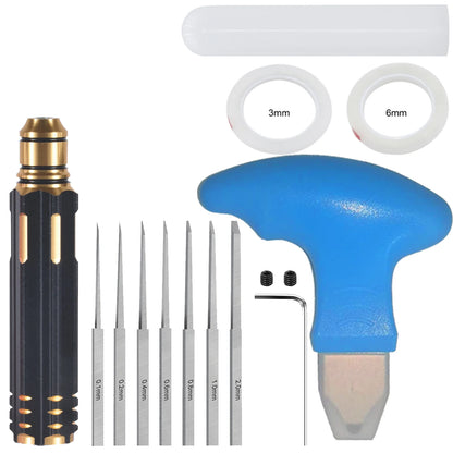 Wear-Resistant Model Carving Scriber Tool Set – Precision Engraving, Cutting & Resin Line Scribing Knife