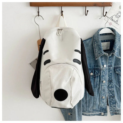 Cute Anime Snoopy Backpack — Large Capacity Oxford Cloth Student Travel Casual Bag
