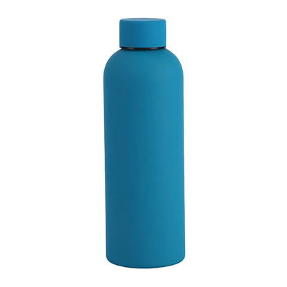 500/750ML Stainless Steel Thermos Cup – Outdoor Sports Kettle, Rubber Paint, Double-Walled Insulated Water Bottle
