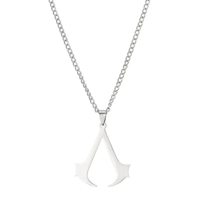 Assassin Syndicate Creed Pendant Necklace - Stainless Steel Game Cosplay Jewelry Gift