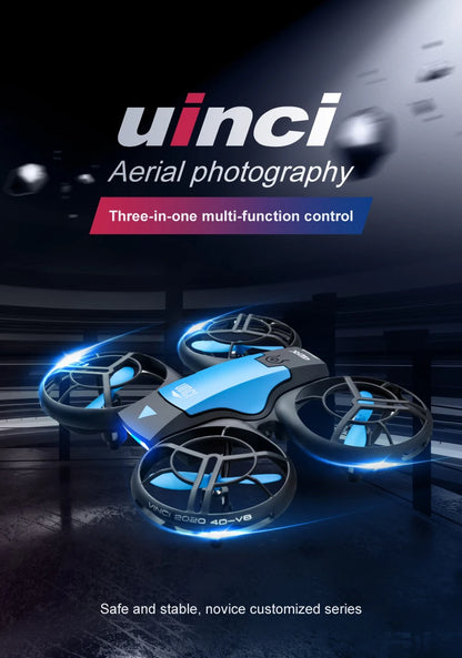 V8 Mini Drone with 4K & 1080P HD Wide-Angle Camera – WiFi FPV RC Helicopter with Height Hold for Kids