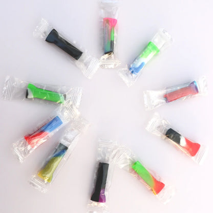 3/10/100pcs Smoking Rolling Paper with Silicone Nozzle — Anti-Scald Cigarette & Tobacco Filter Holder