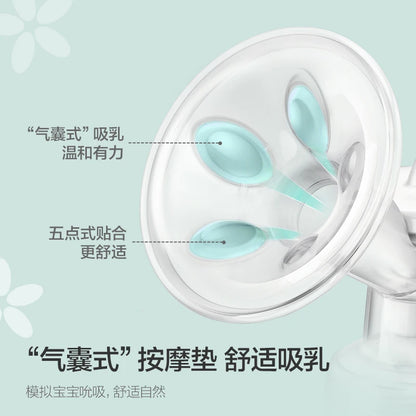 PHILIPS AVENT Unilateral Automatic Breast Pump – Portable Intelligent Massage with Petal Pad, Imitates Baby Suck for Lactation
