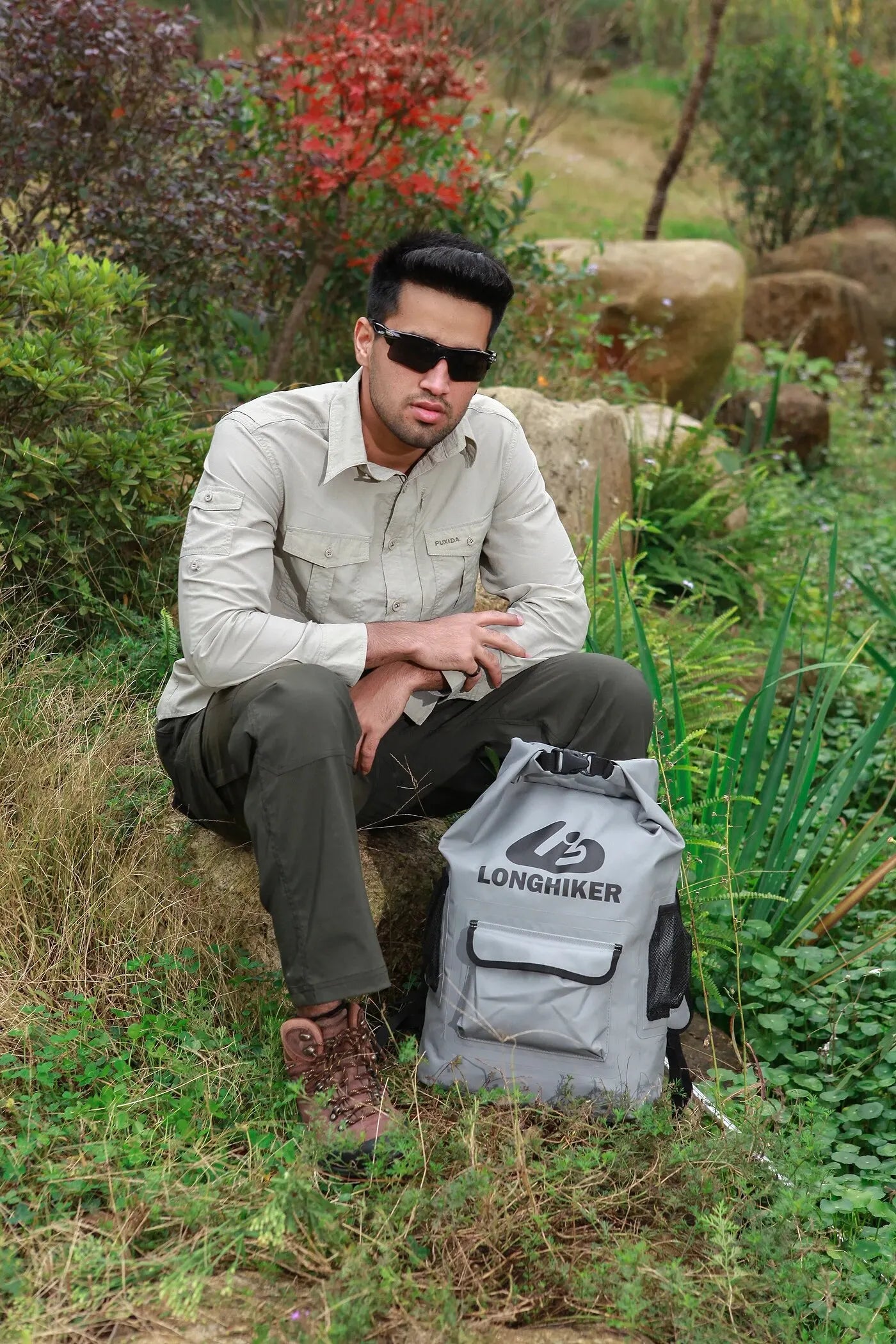 LONGHIKER Waterproof Backpack – For Diving, Rafting, Beach Tourism, Snorkeling, Swimming & Fishing