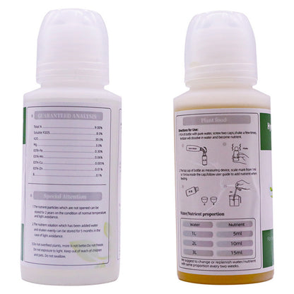 AB Two-Part Fertilizer Set – Hydroponic Plant Food for Flowers, Vegetables, and Grass Nutrients
