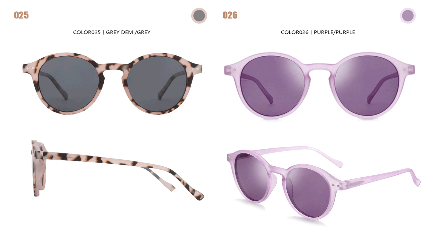 ZENOTTIC Retro Small Round Polarized Sunglasses – Vintage UV400 Shades for Men & Women