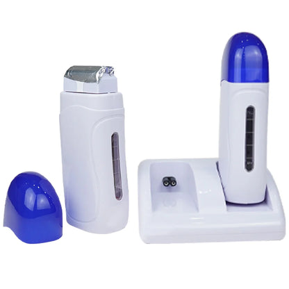 Double Roll-On Wax Warmer – Efficient Hair Removal Machine for Arms, Legs, Face & Body
