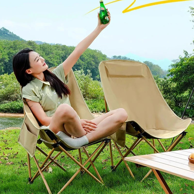 Camping Folding Table & Chair Set – Lightweight, Stable, Easy to Install Outdoor Table for Camping