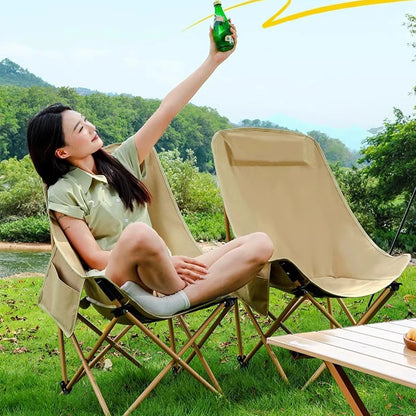 Camping Folding Table & Chair Set – Lightweight, Stable, Easy to Install Outdoor Table for Camping