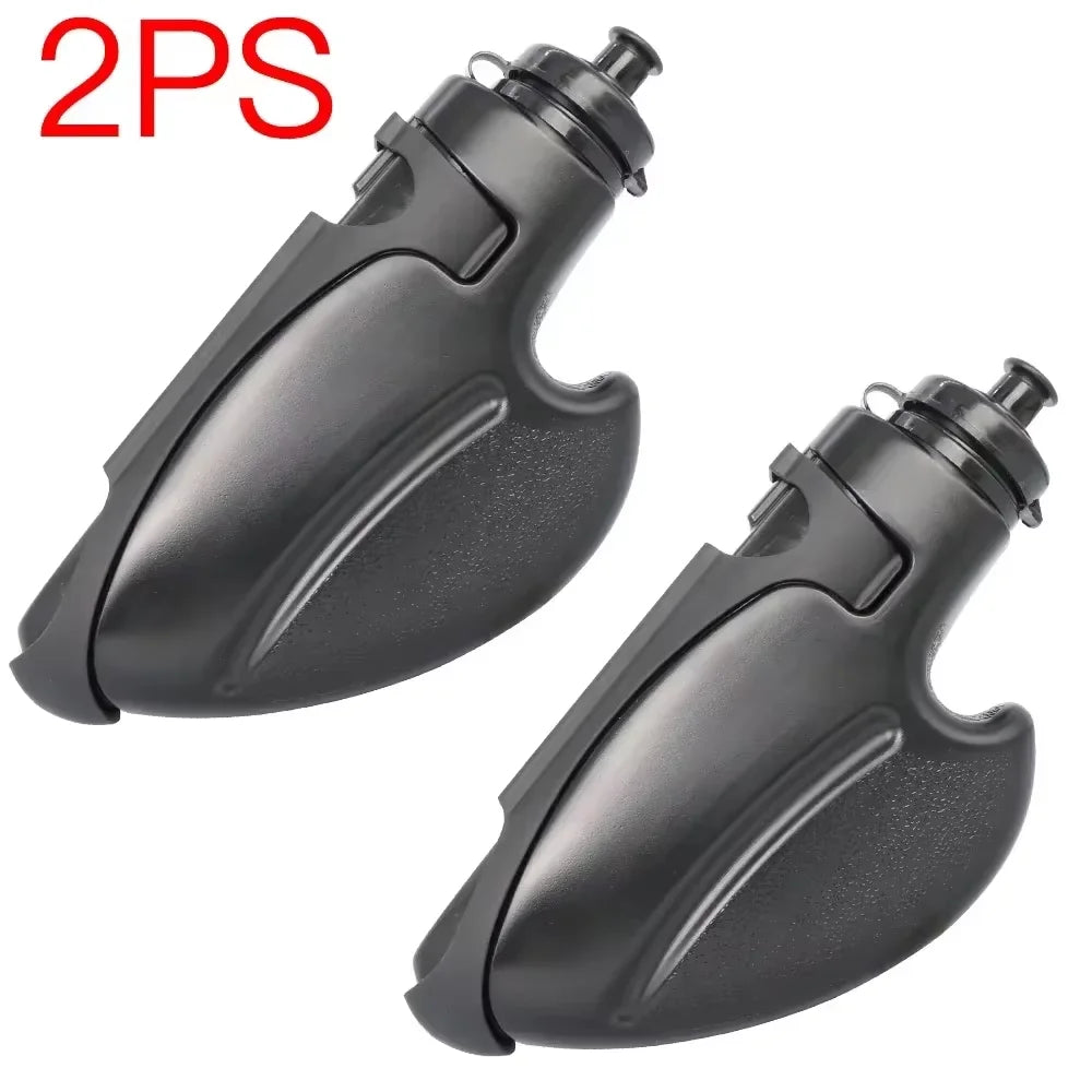 Aero Bicycle Water Bottle – PBA Free Squeeze Bottle for Road, MTB, Time Trial & Track Bikes with Magnetic Mounting Cage