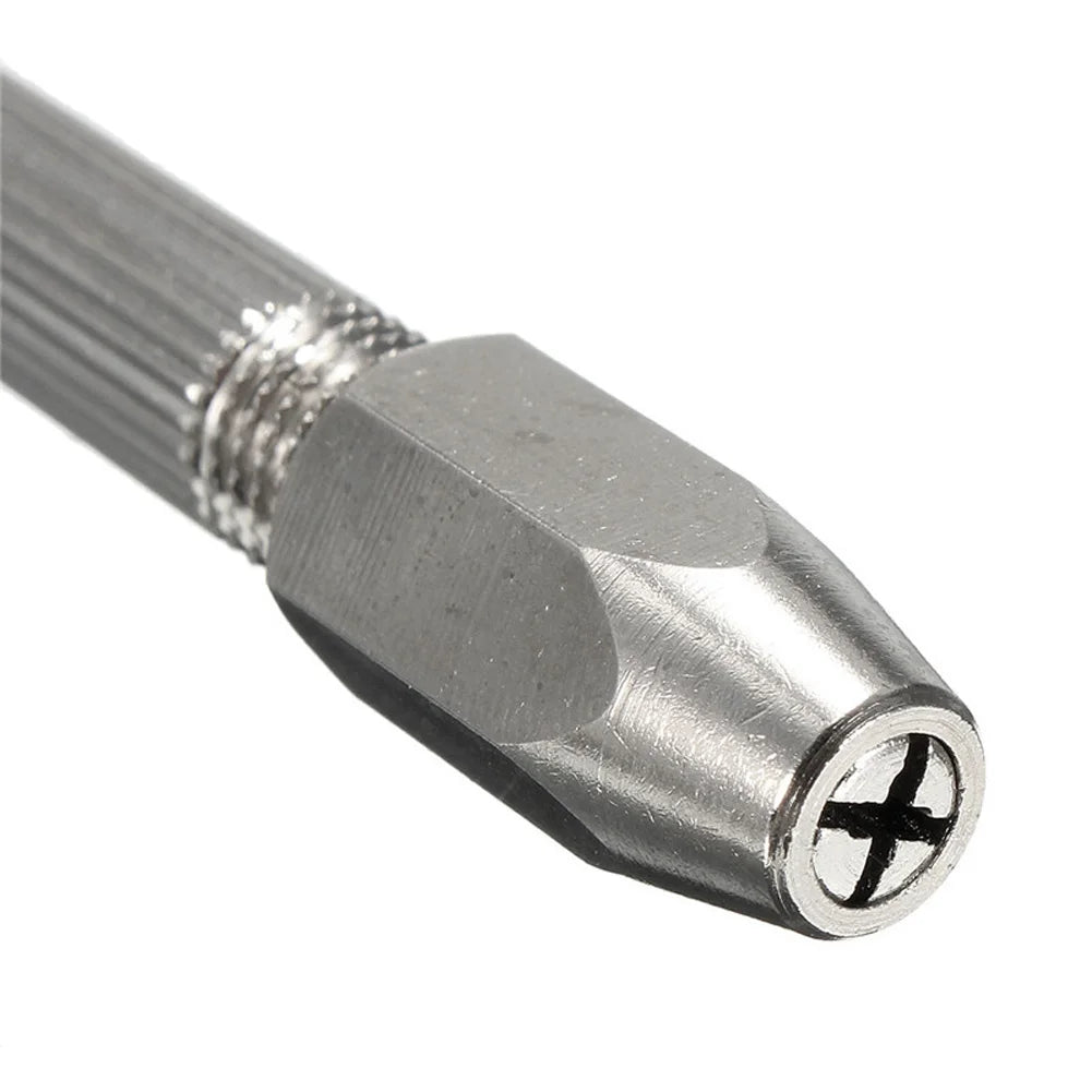0-3.1mm Anti-Rust Watchmaker Pin Vice – Hexagonal Handle Tool for Watch & Jewelry Repair, Carving Accessories