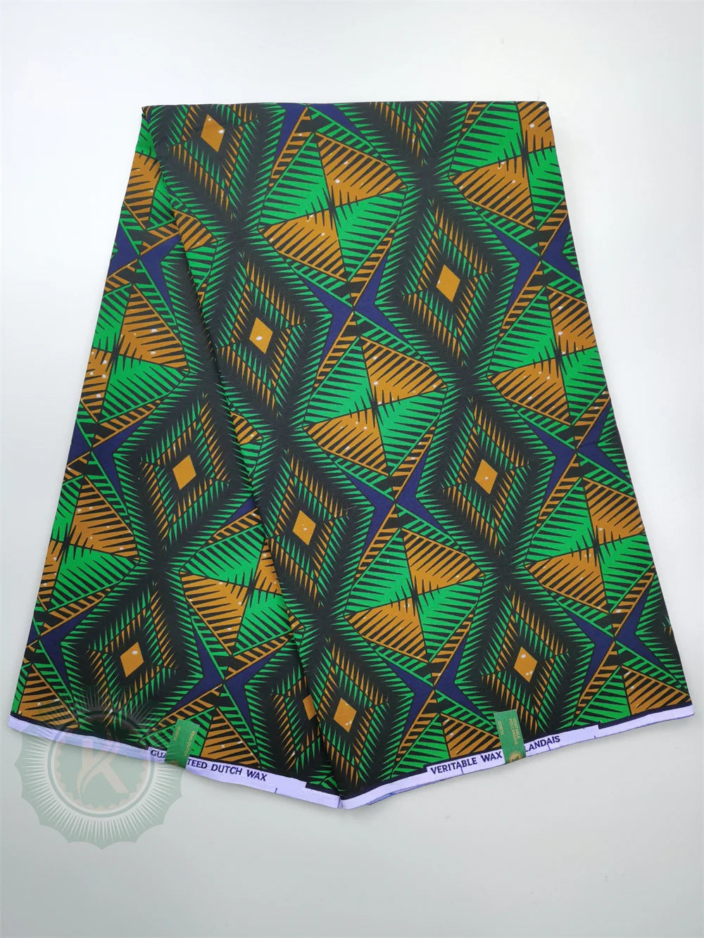 African Wax Fabric - Cotton Nigerian Ankara Batik Block Print Sewing Cloth