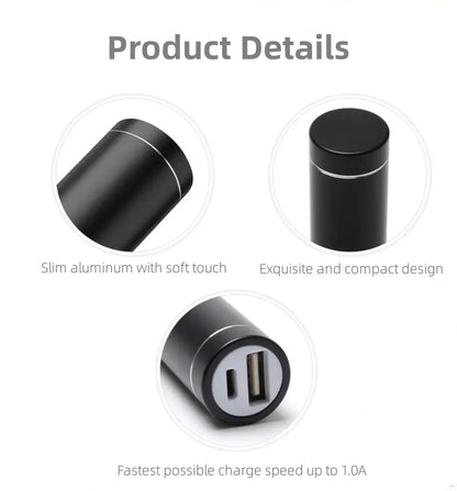 Fake Power Bank Emergency Charger – Cell Phone Stash Safe with Secret Storage Compartment, Diversion Hiding Item