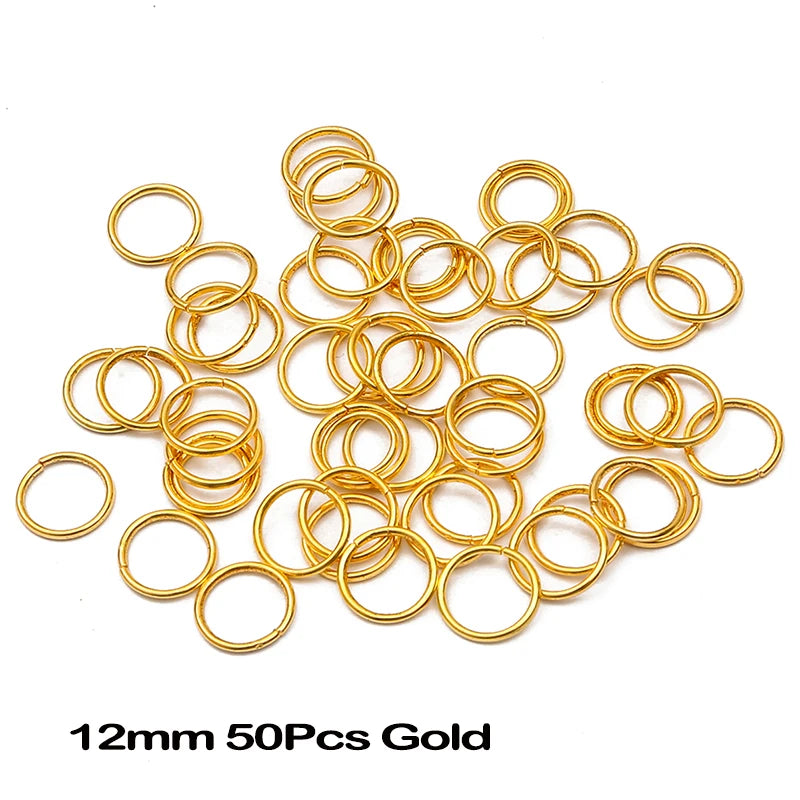 5–50PCS Mixed Color Dreadlock Hair Accessories — Beads, Clips, Cuffs & Rings for Braids and Dreadlocks Jewelry