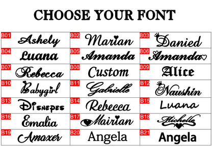 Custom Fishhook Double Name Finger Ring - Personalized Family & Couple Love Gift for Women & Men, Gold Stainless Steel Jewelry