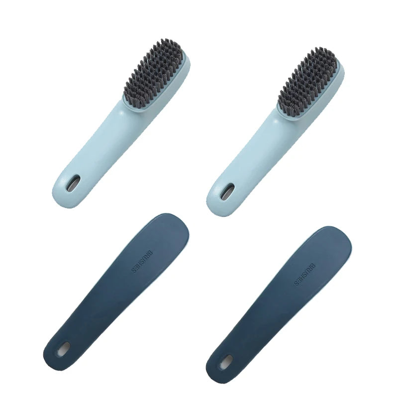 Multi-Purpose Shoe Cleaning Brush - Plastic Scrubbing Tool for Shoes, Clothes & Household Cleaning Tasks