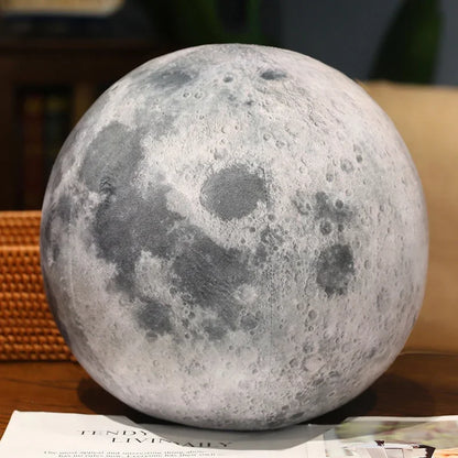 Simulation Solar System Planet Plush Toys – Earth, Moon, Sun & Mars Soft Sphere Pillows (17cm/27cm) Room Decor & Birthday Gifts